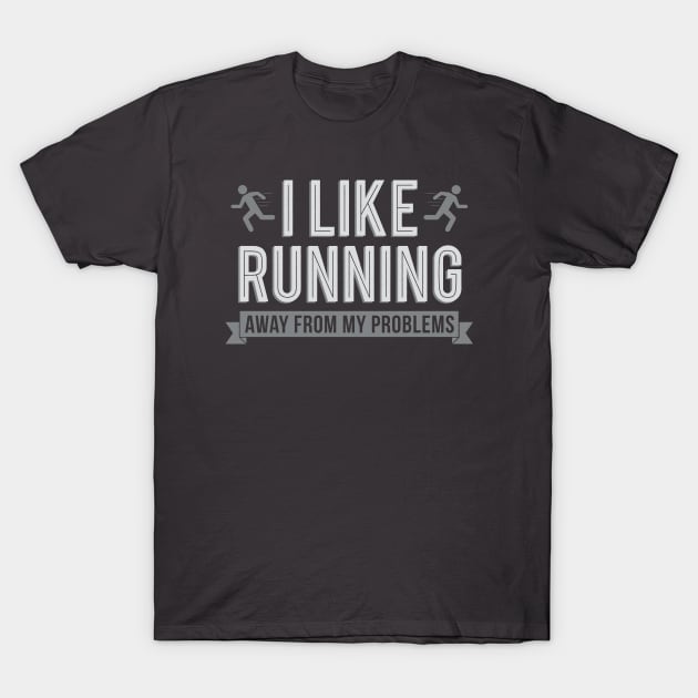 Running Away T-Shirt by shadyjibes